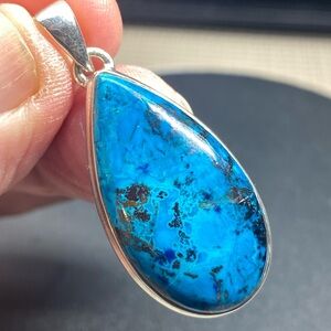 🆕 SHATTUCKITE PENDANT IN SOLID STERLING SILVER 925